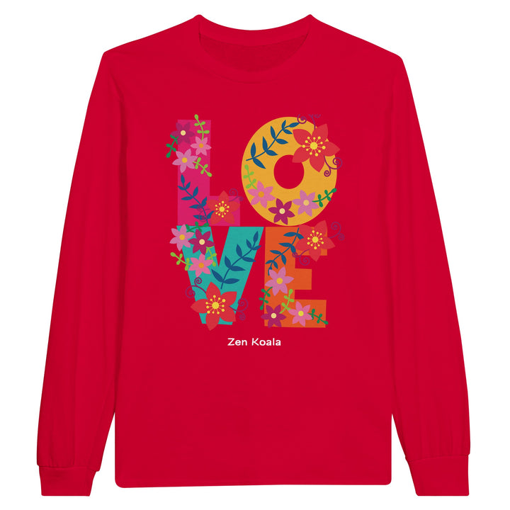 Love feel-good long sleeve tee — Zen Koala Australia