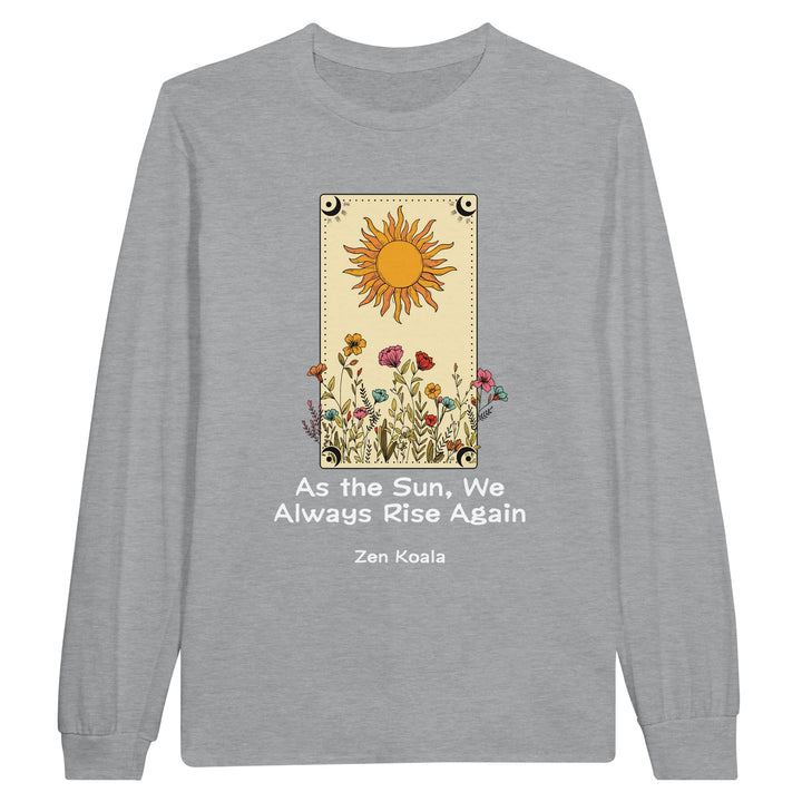 As The Sun feel-good long sleeve tee — Zen Koala Australia