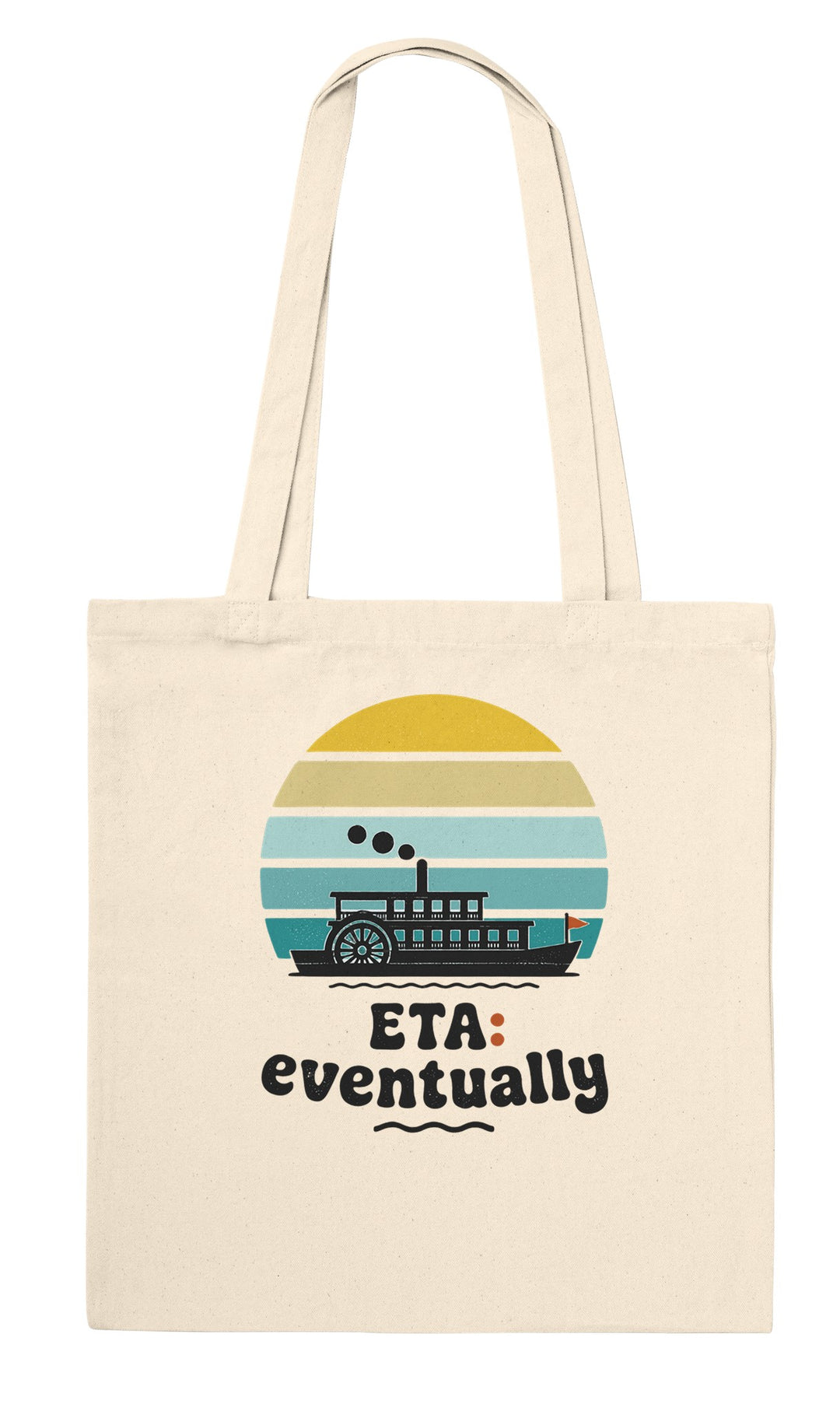 ETA Eventually feel-good tote bag in natural, Zen Koala Australia