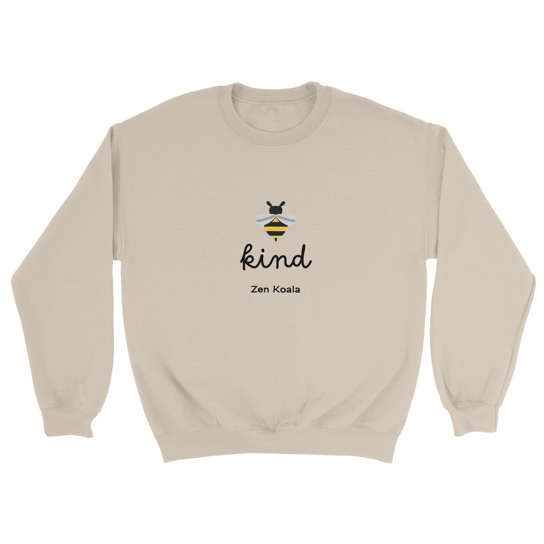 Bee Kind feel-good sweatshirt — Zen Koala Australia