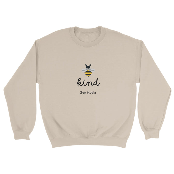 Bee Kind feel-good sweatshirt — Zen Koala Australia