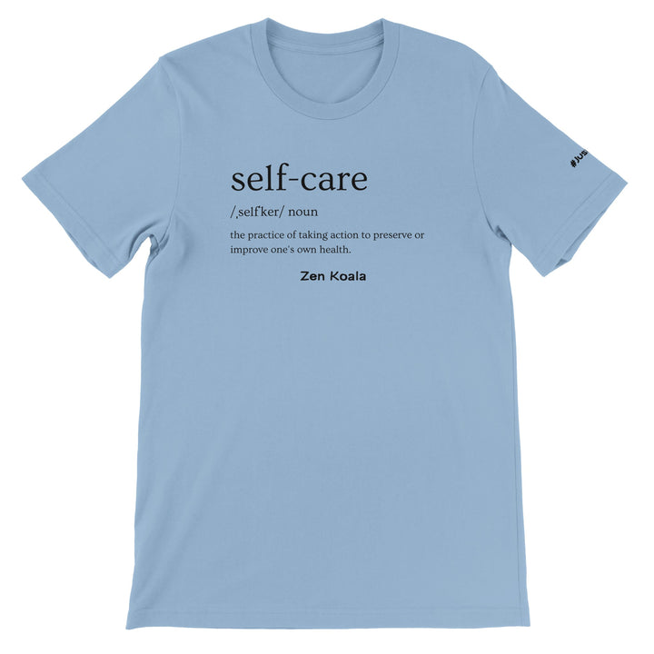Self Care feel-good tee — Zen Koala Australia