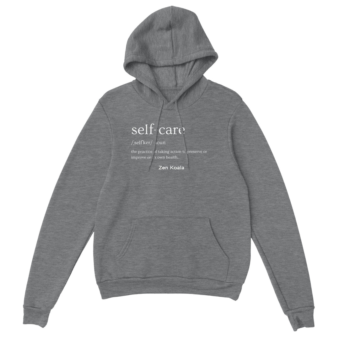 Self Care feel-good hoodie — Zen Koala Australia