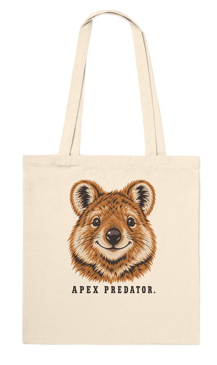 Apex Predator feel-good tote bag in natural, Zen Koala Australia