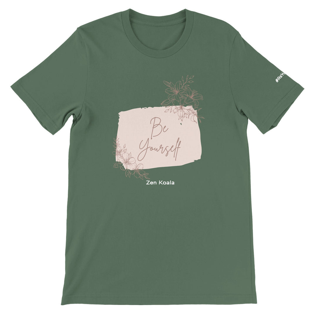 Be Yourself feel-good tee — Zen Koala Australia