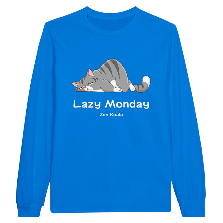 Lazy Monday feel-good long sleeve tee — Zen Koala Australia