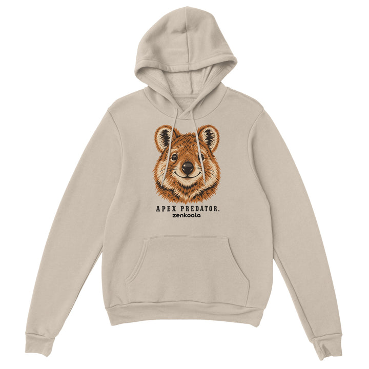 Apex Predator feel-good hoodie in sand, Zen Koala Australia