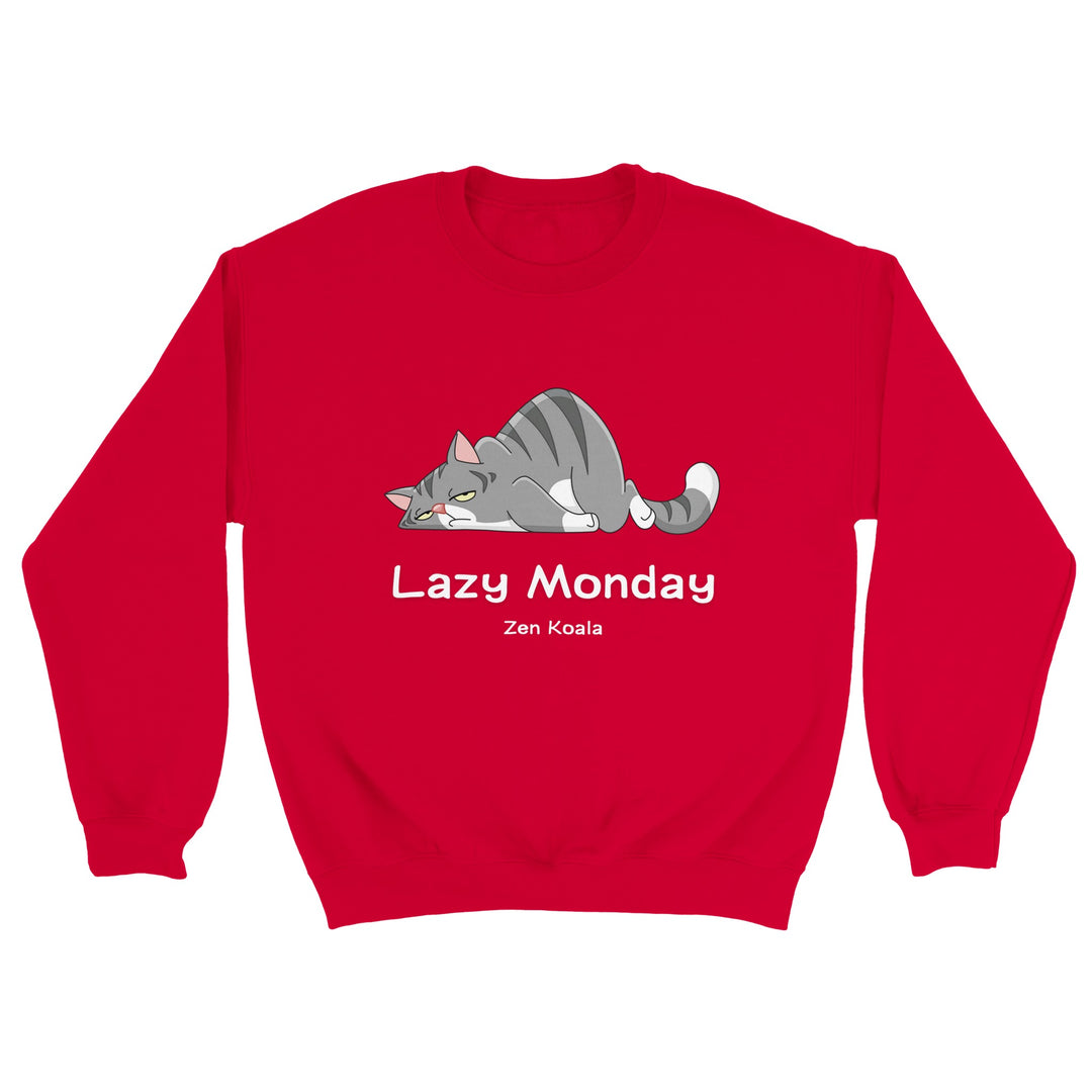 Lazy Monday feel-good sweatshirt — Zen Koala Australia