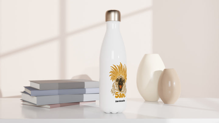 5am water bottle beside books and vases, Zen Koala Australia