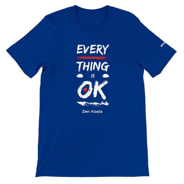 Everything is OK feel-good tee — Zen Koala Australia