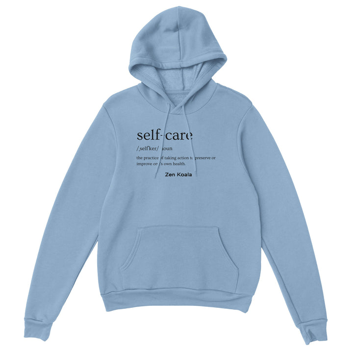 Self Care feel-good hoodie — Zen Koala Australia