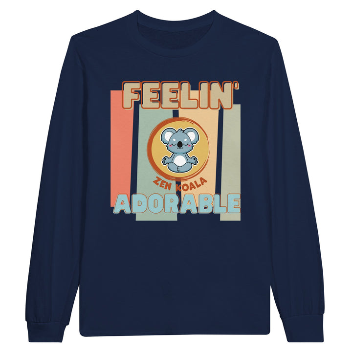Feeling Adorable feel-good long sleeve tee — Zen Koala Australia