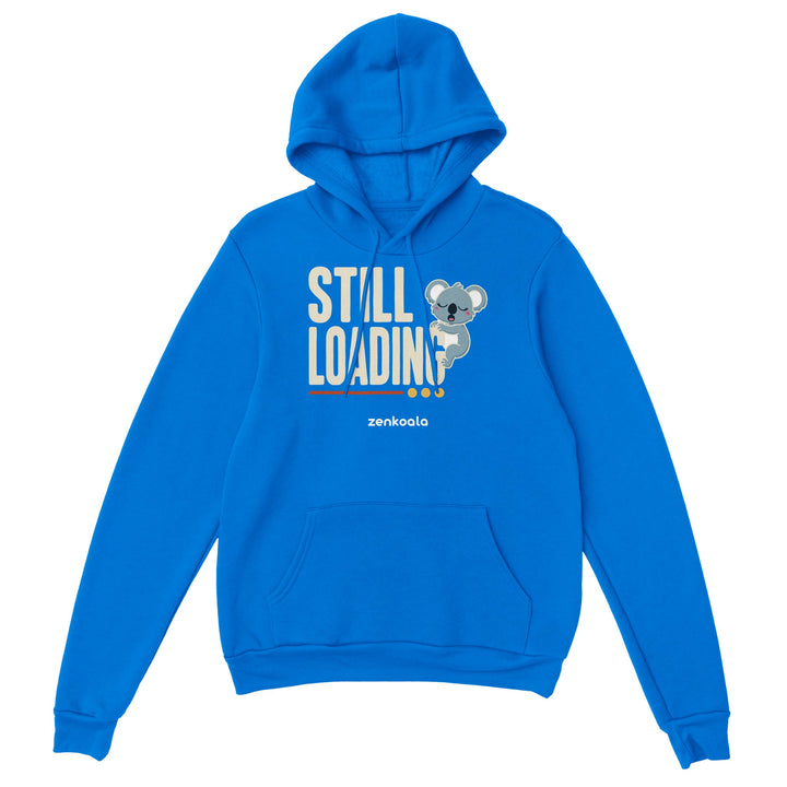 Still Loading Koala feel-good hoodie in royal, Zen Koala Australia