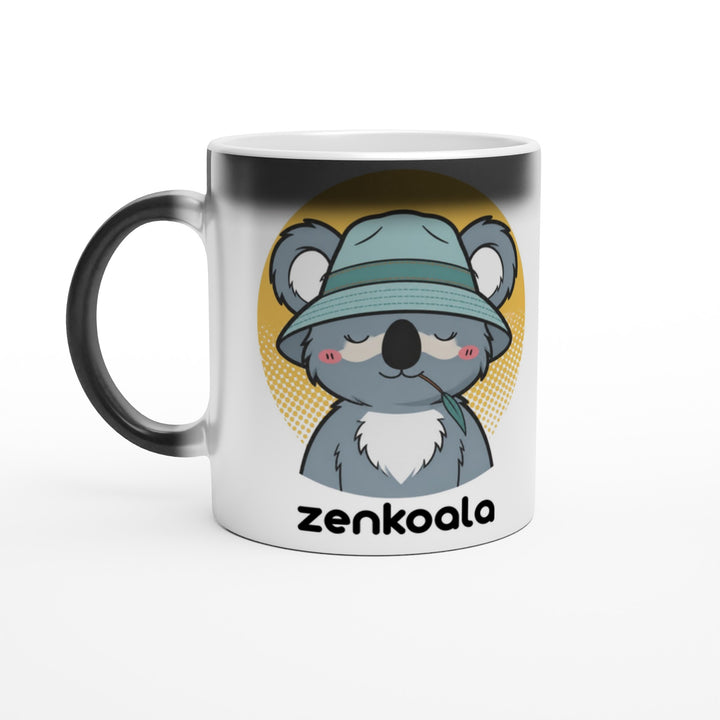 Koala Zinc and Bucket Hat magic colour-reveal mug — Zen Koala Australia