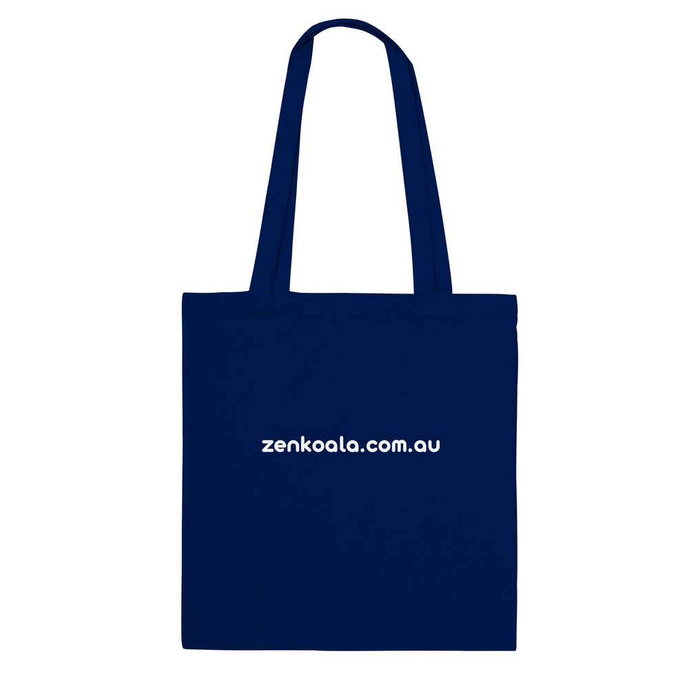 Back of the Caravan Park Royalty tote bag: zenkoala.com.au, Zen Koala Australia