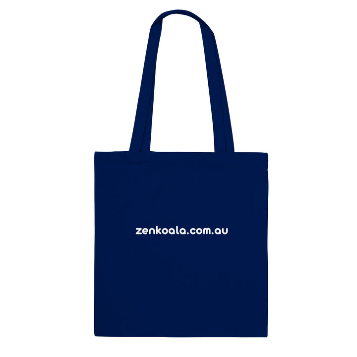 Back of the Caravan Park Royalty tote bag: zenkoala.com.au, Zen Koala Australia