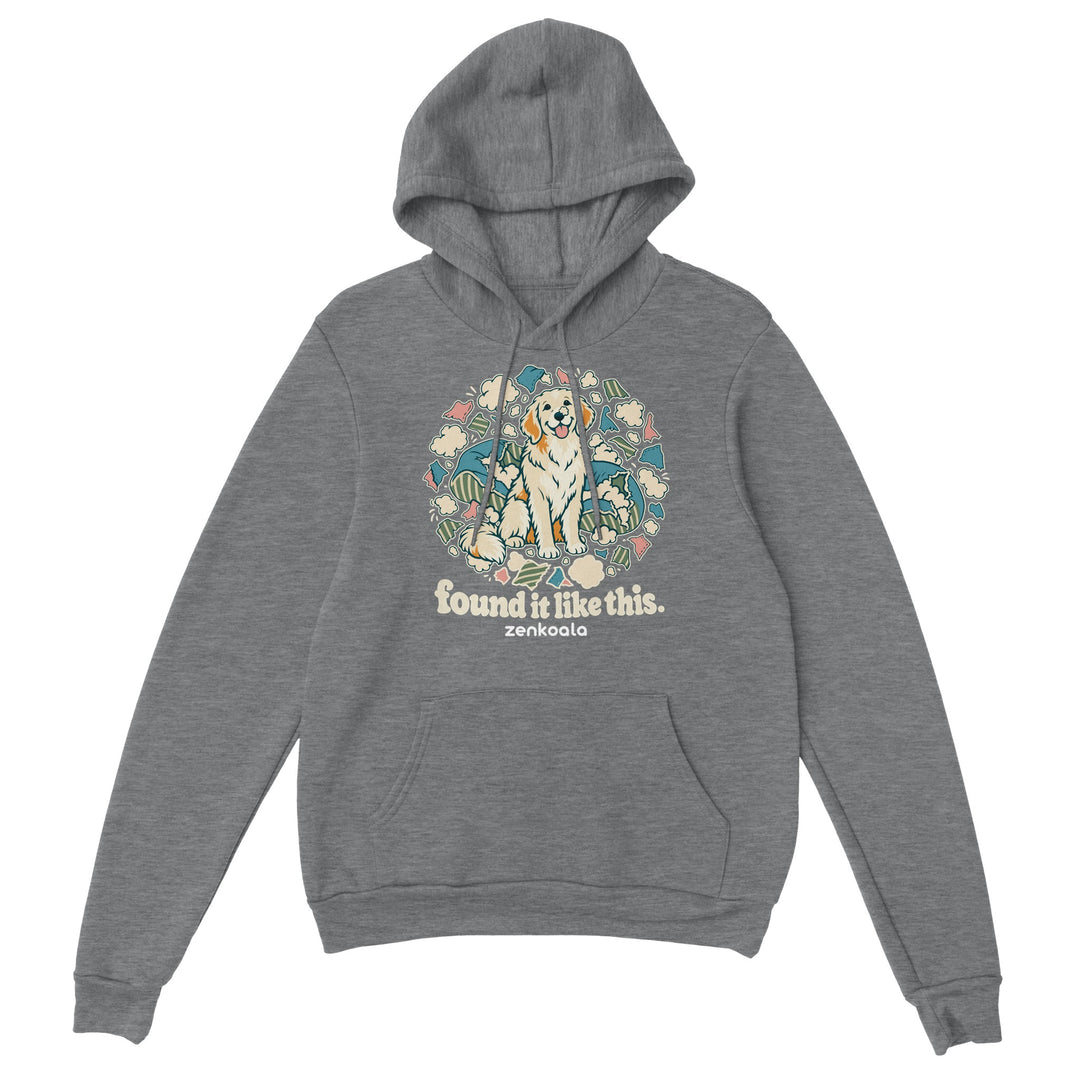 Found It Like This feel-good hoodie in sport grey, Zen Koala Australia
