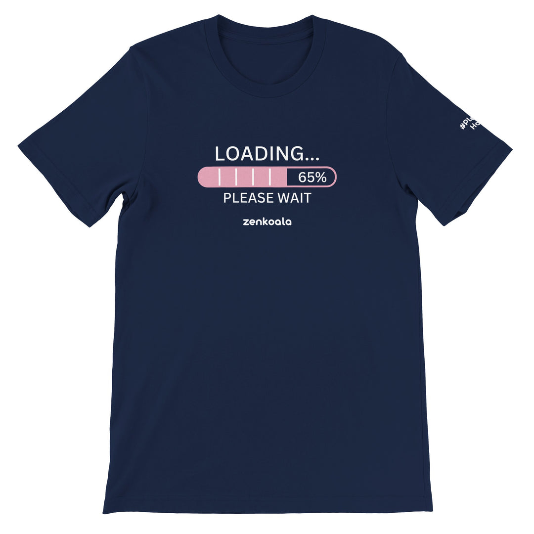 Loading feel-good tee in navy, Zen Koala Australia