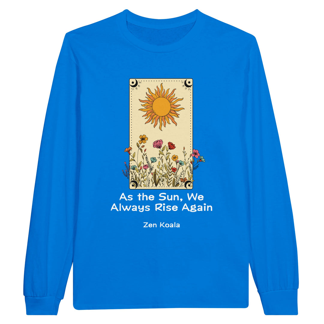 As The Sun feel-good long sleeve tee — Zen Koala Australia