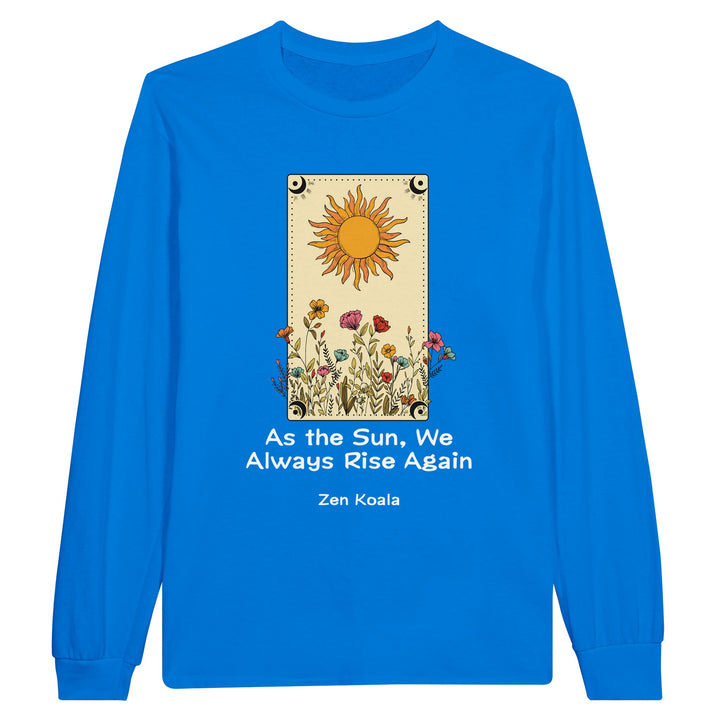 As The Sun feel-good long sleeve tee — Zen Koala Australia