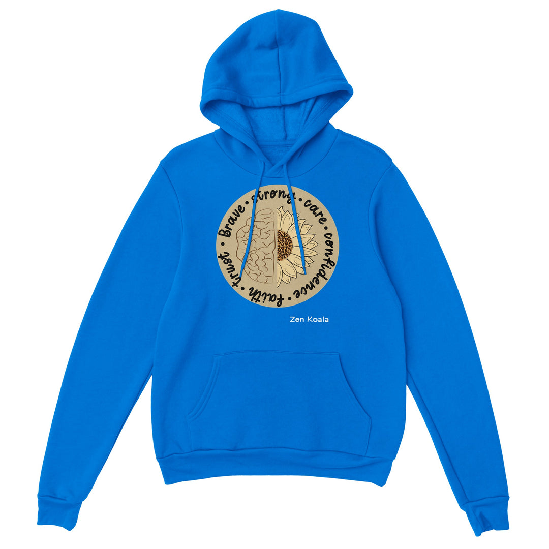 Be Brave feel-good hoodie — Zen Koala Australia