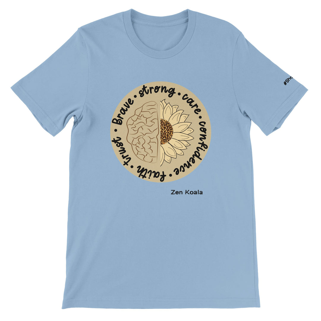 Be Brave feel-good tee — Zen Koala Australia