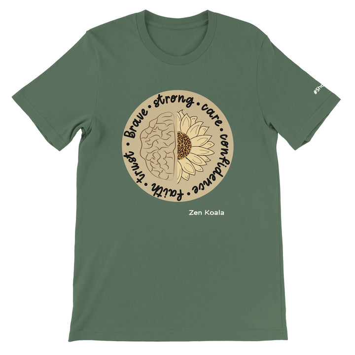 Be Brave feel-good tee — Zen Koala Australia