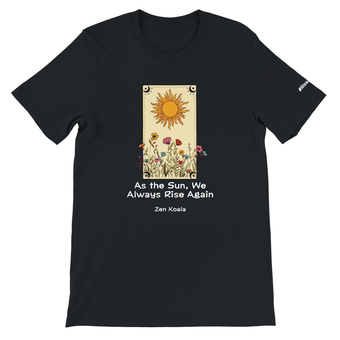 As The Sun feel-good tee — Zen Koala Australia