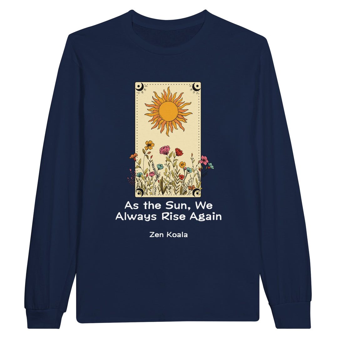 As The Sun feel-good long sleeve tee — Zen Koala Australia