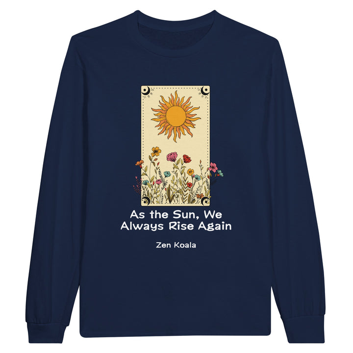 As The Sun feel-good long sleeve tee — Zen Koala Australia