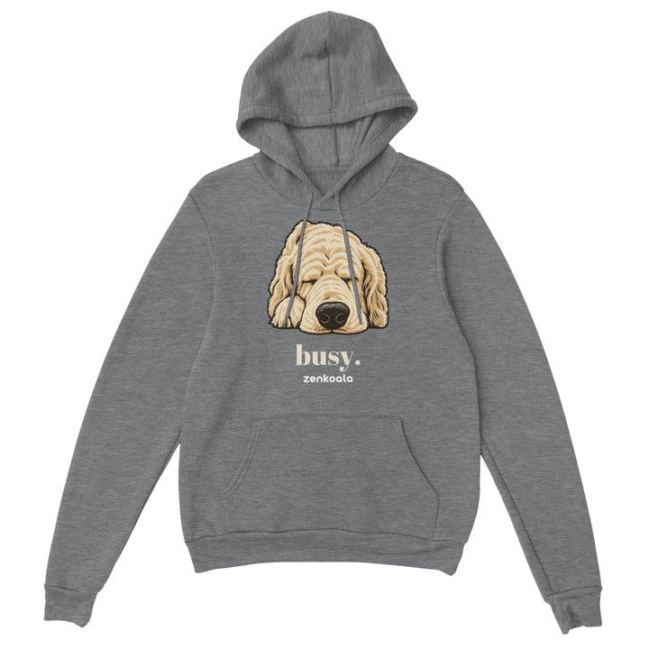 Busy feel-good hoodie in sport grey, Zen Koala Australia