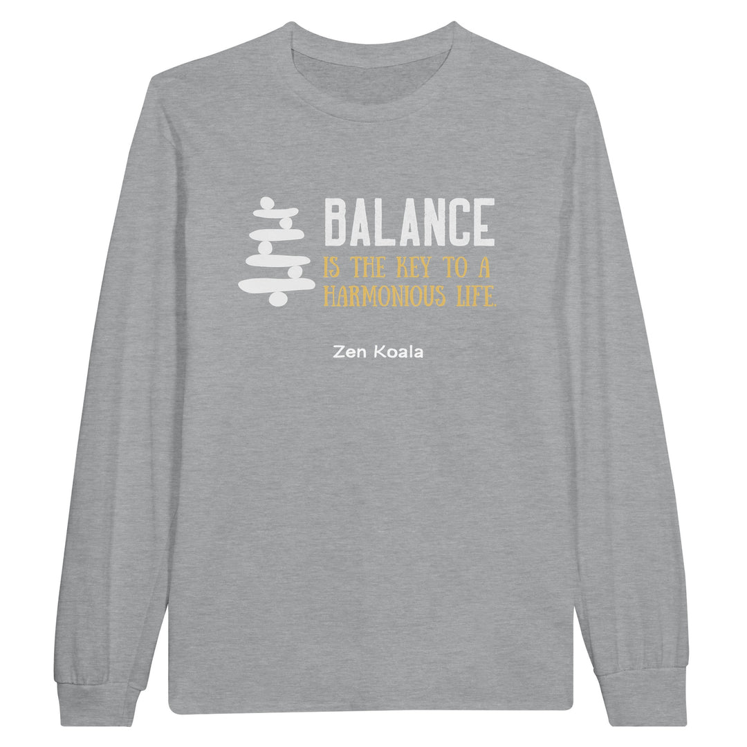 Balance feel-good long sleeve tee — Zen Koala Australia