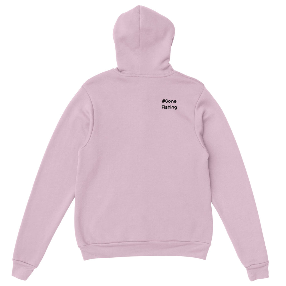 Back shoulder: #GoneFishing — Zen Koala Australia feel-good clothing