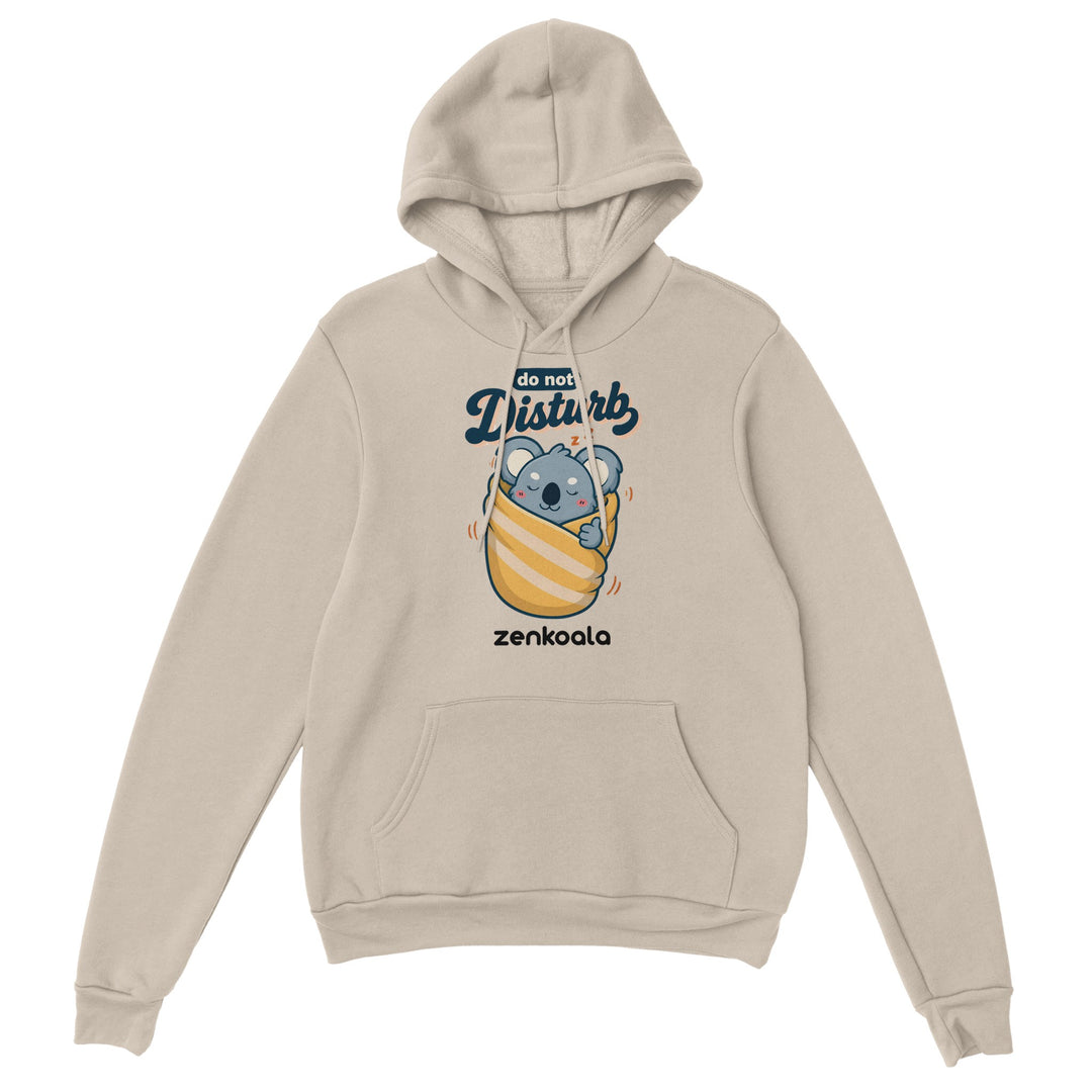 Do Not Disturb Koala feel-good hoodie in Sand — Zen Koala Australia
