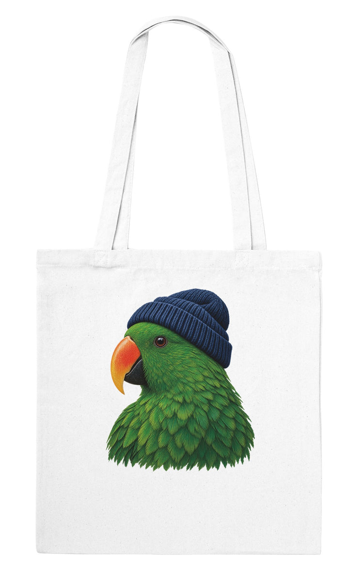 Back of the Parrot Beanie tote bag: zenkoala.com.au, Zen Koala Australia