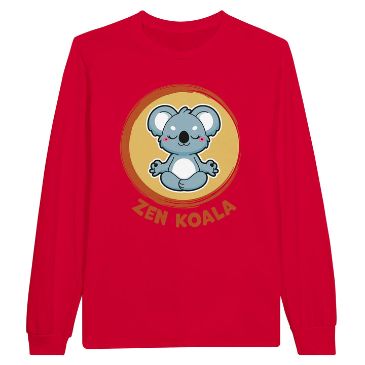 Zen Koala feel-good long sleeve tee — Zen Koala Australia