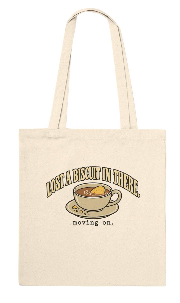 Lost a Biscuit in There feel-good tote bag in natural, Zen Koala Australia