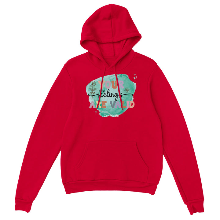 Your Feelings Are Valid feel-good hoodie — Zen Koala Australia