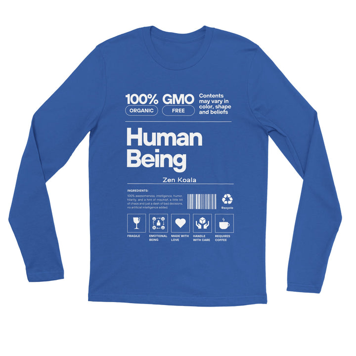 Human Being - T-Shirt - Long Sleeve