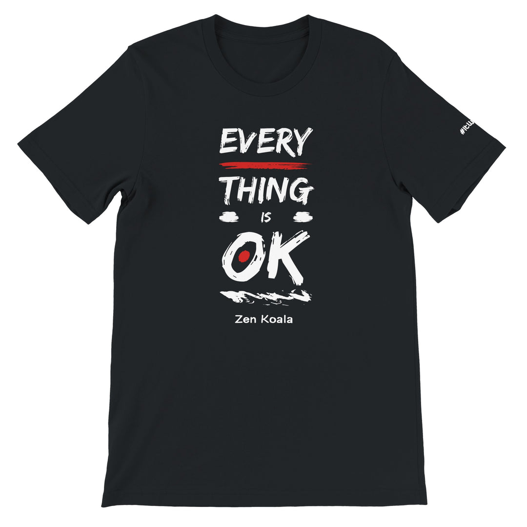 Everything is OK feel-good tee — Zen Koala Australia