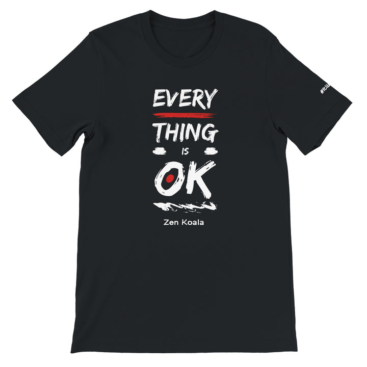 Everything is OK feel-good tee — Zen Koala Australia