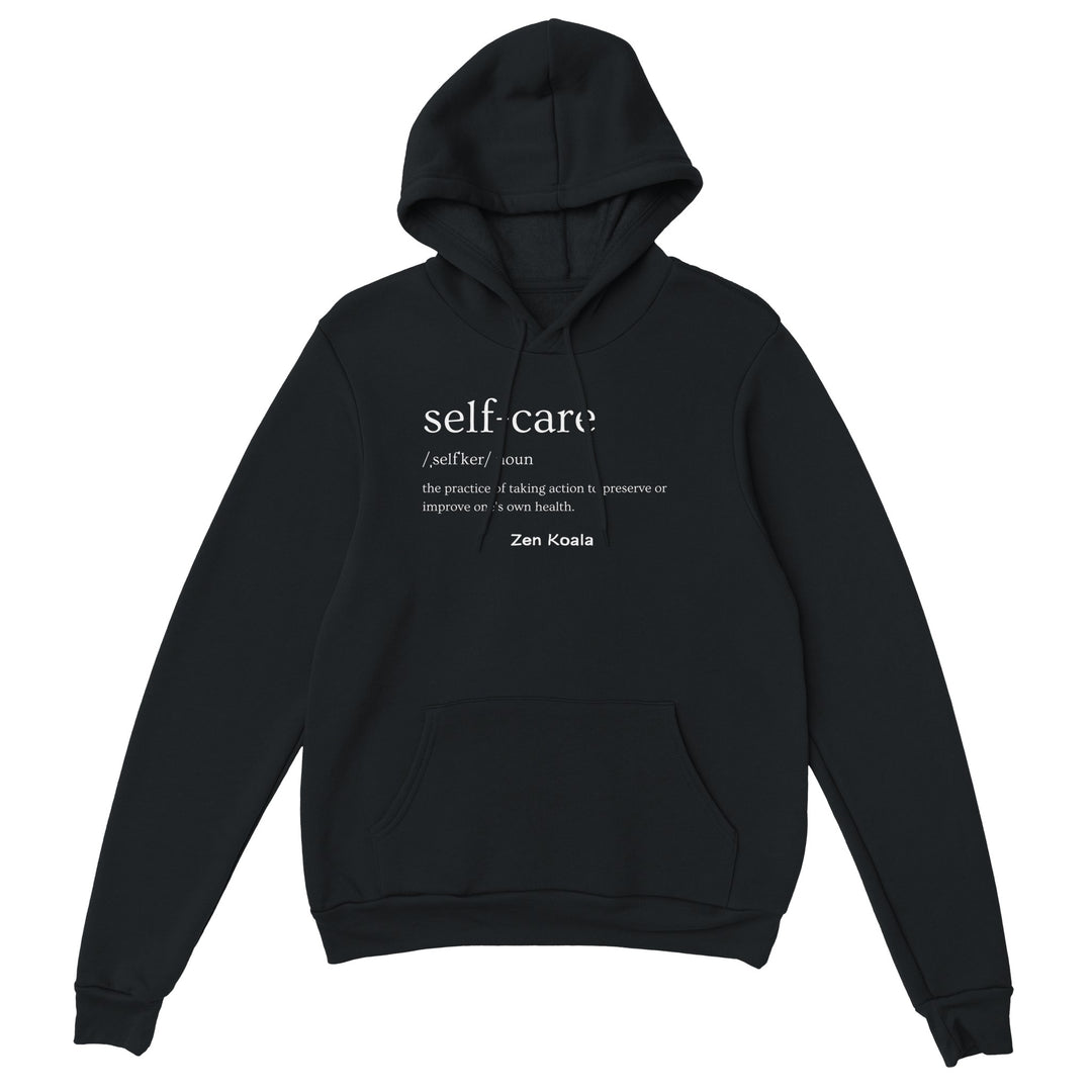 Self Care feel-good hoodie — Zen Koala Australia