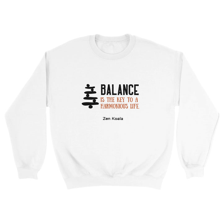 Balance feel-good sweatshirt — focus, Zen Koala Australia