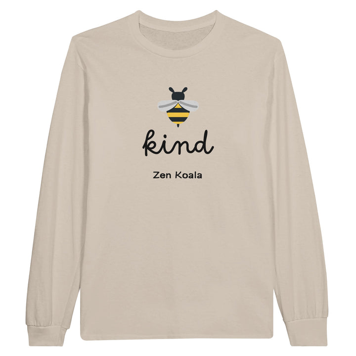 Bee Kind feel-good long sleeve tee — Zen Koala Australia