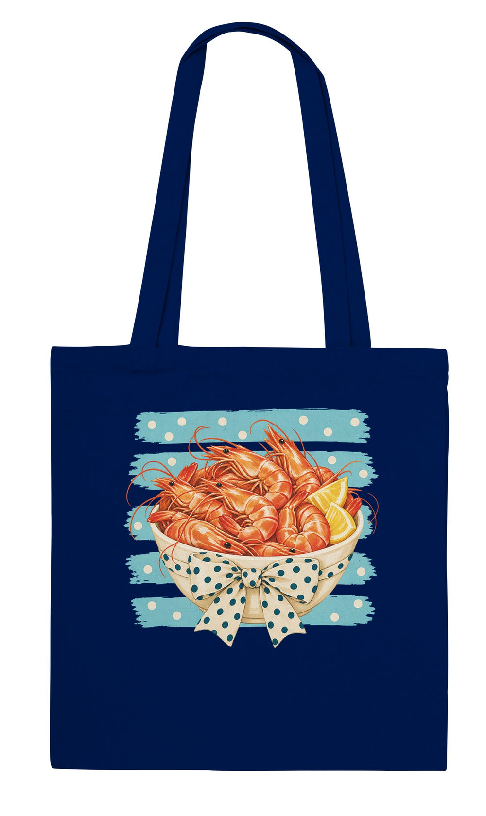 Back of the Prawns tote bag: zenkoala.com.au, Zen Koala Australia