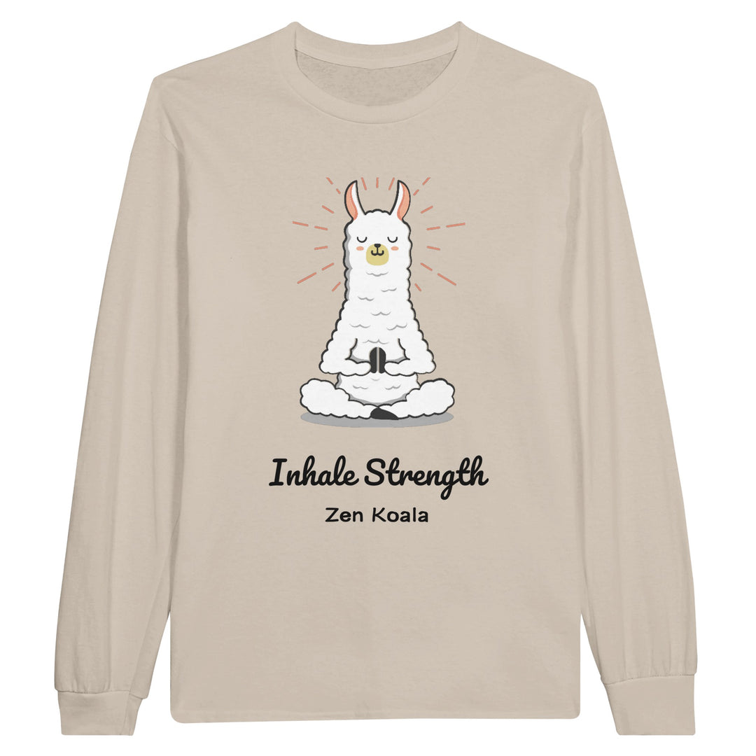 Breathe feel-good long sleeve tee — Zen Koala Australia
