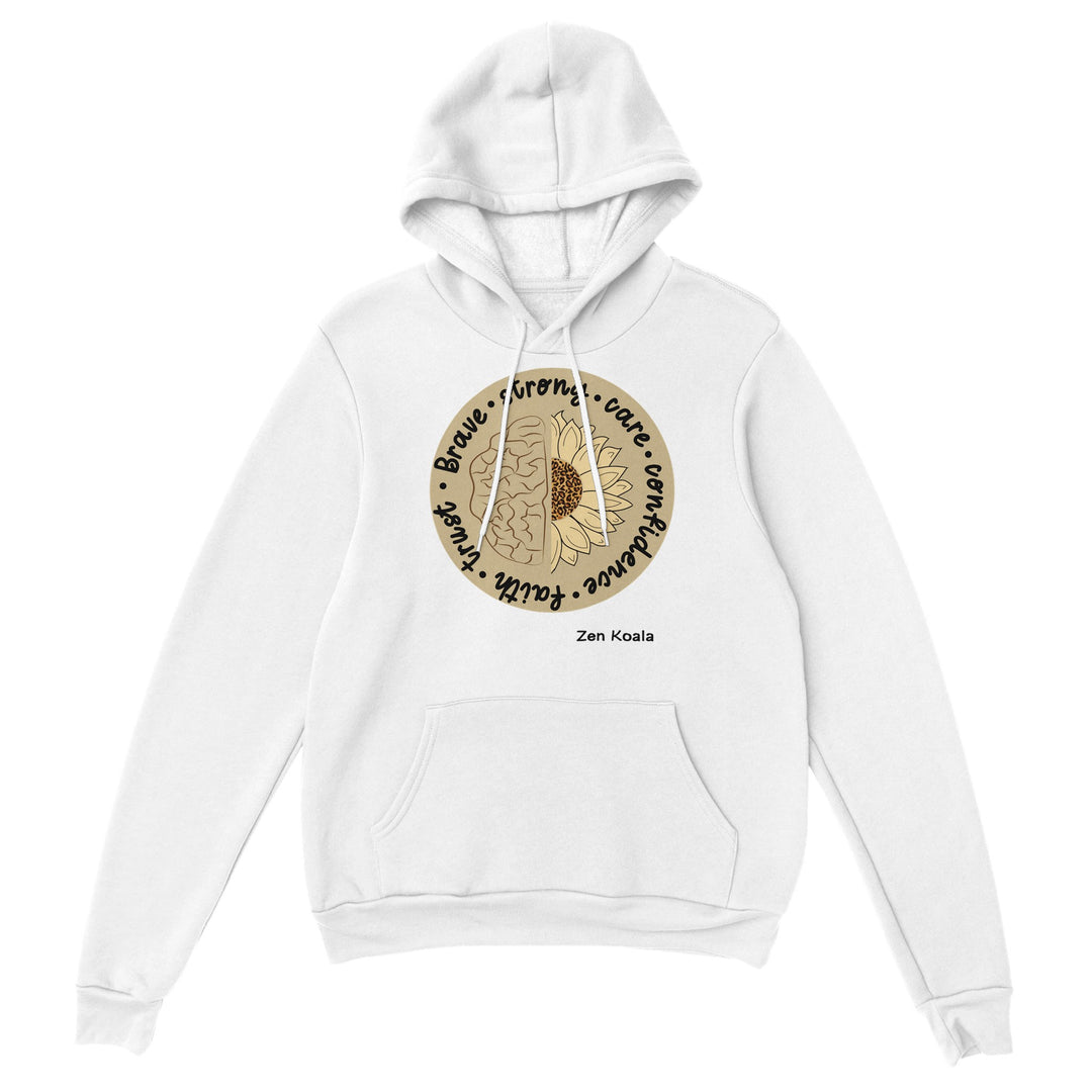 Be Brave feel-good hoodie — for the quiet kind of brave, Zen Koala Australia