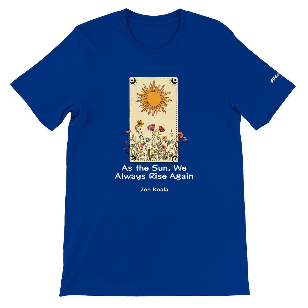 As The Sun feel-good tee — Zen Koala Australia