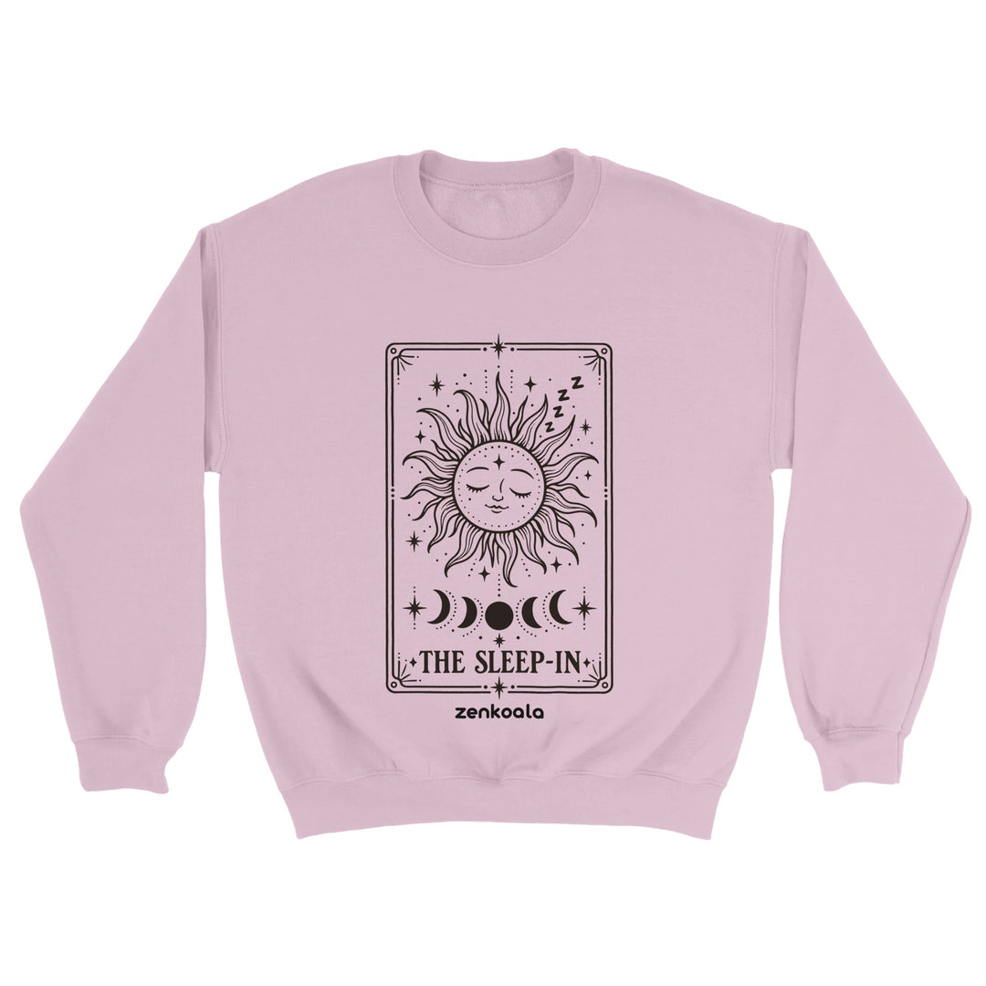 The Sleep-In feel-good sweatshirt in light pink, Zen Koala Australia