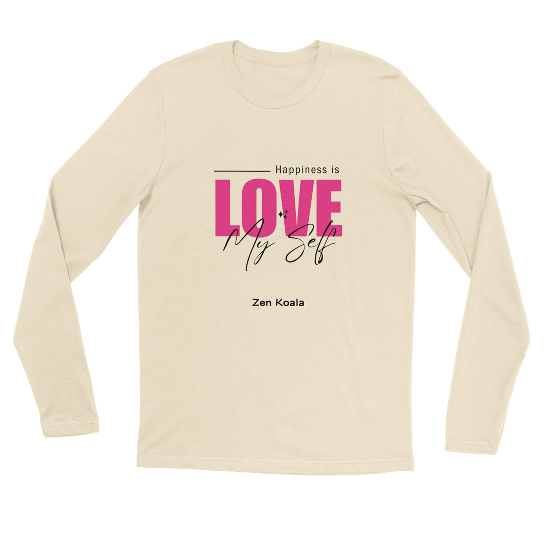 Happiness - T-Shirt - Long Sleeve